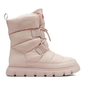 Women's Moon Lug Sole Insulated Waterproof Snow Booties